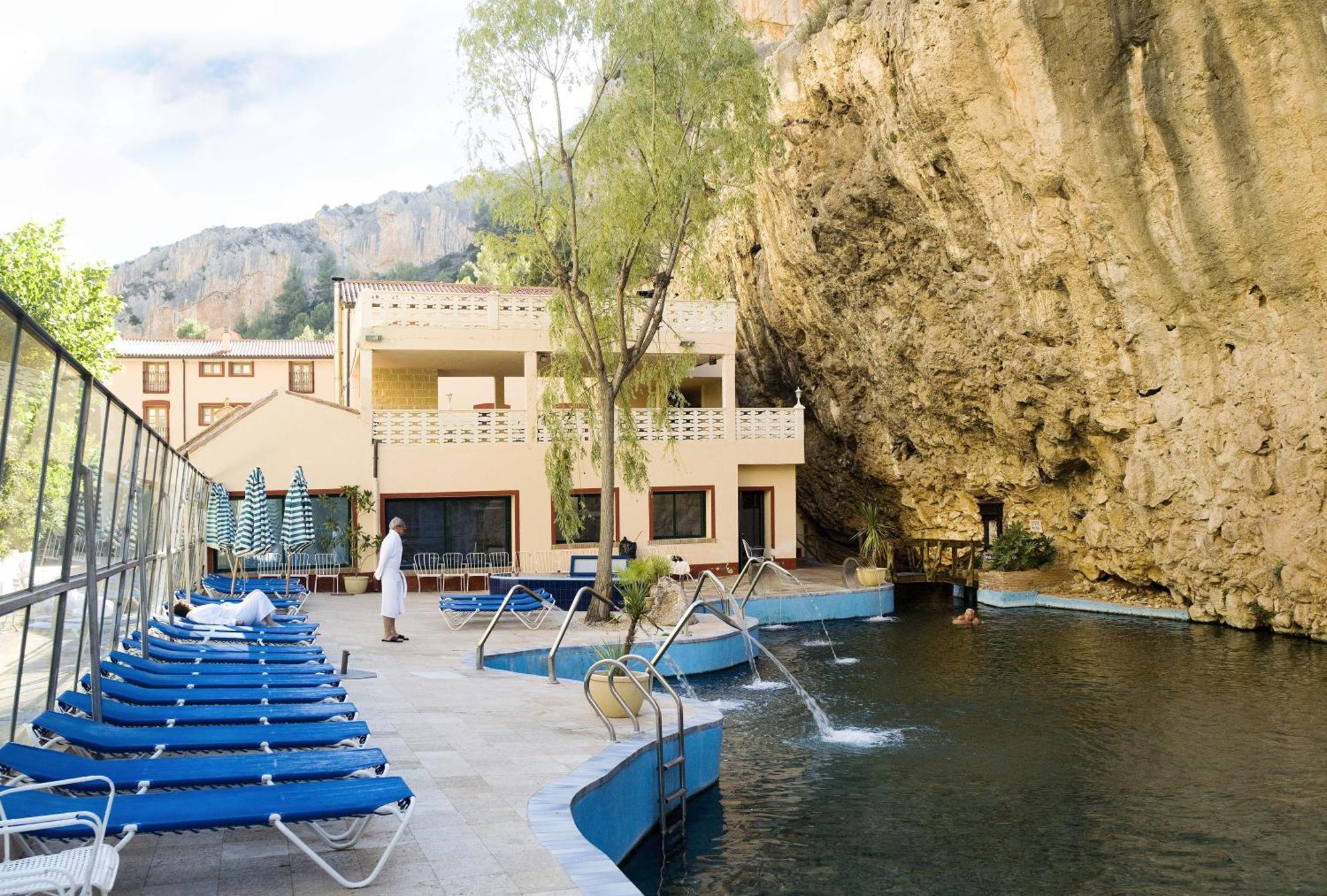 Hotel Balneario De La Virgen خارابا المظهر الخارجي الصورة